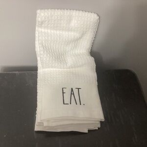 Rae Dunn eat/ drink tea towels